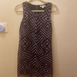 Knee Length geometric dress